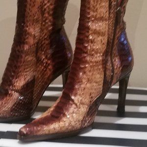 Snakeskin Heels